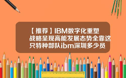 【推荐】IBM数字化重塑战略呈现高能发展态势全靠这只特种部队ibm深圳多少员工