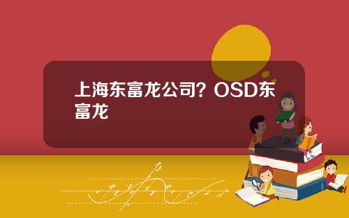 上海东富龙公司？OSD东富龙