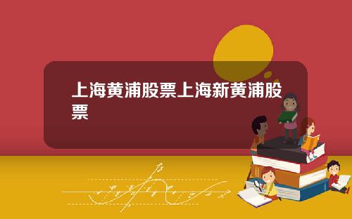 上海黄浦股票上海新黄浦股票