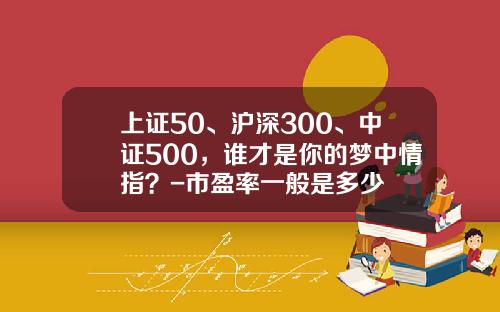 上证50、沪深300、中证500，谁才是你的梦中情指？-市盈率一般是多少