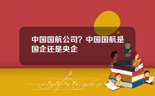 中国国航公司？中国国航是国企还是央企