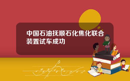 中国石油抚顺石化焦化联合装置试车成功