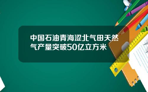 中国石油青海涩北气田天然气产量突破50亿立方米