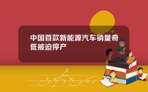 中国首款新能源汽车销量奇低被迫停产