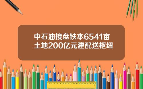 中石油接盘铁本6541亩土地200亿元建配送枢纽