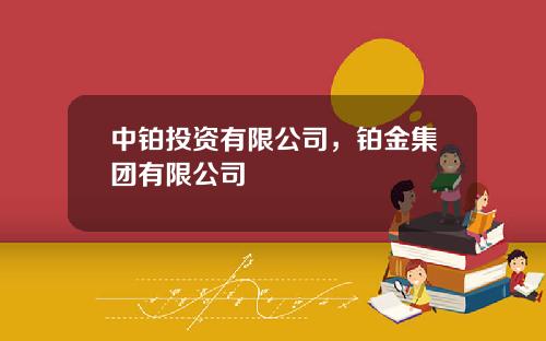 中铂投资有限公司，铂金集团有限公司