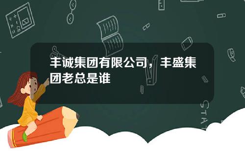 丰诚集团有限公司，丰盛集团老总是谁