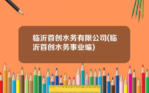 临沂首创水务有限公司(临沂首创水务事业编)