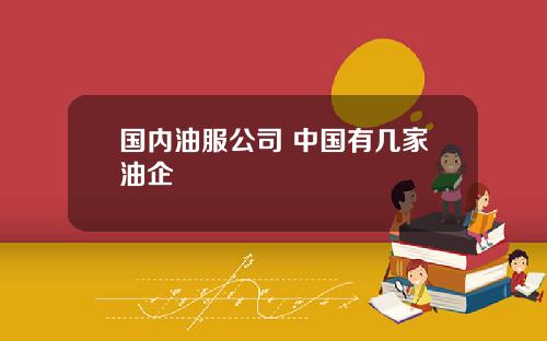 国内油服公司 中国有几家油企