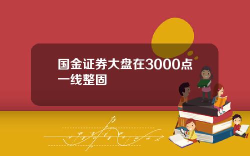 国金证券大盘在3000点一线整固