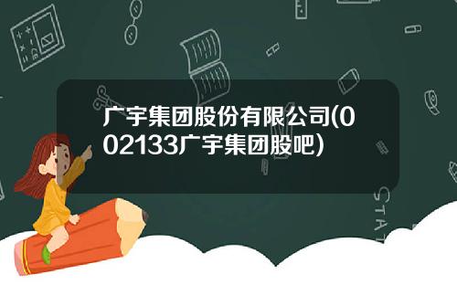 广宇集团股份有限公司(002133广宇集团股吧)