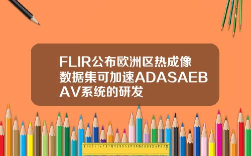 FLIR公布欧洲区热成像数据集可加速ADASAEBAV系统的研发