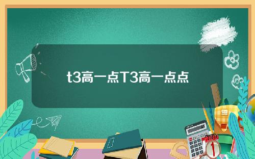 t3高一点T3高一点点