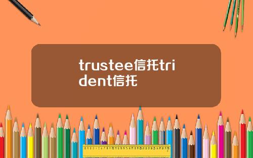 trustee信托trident信托