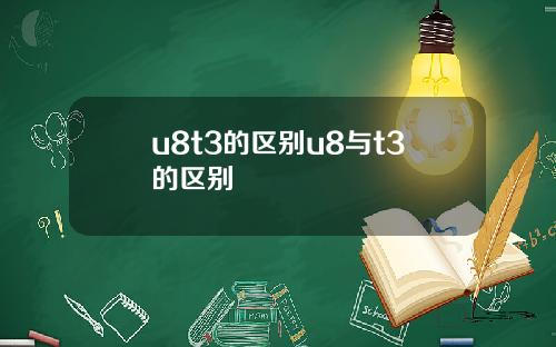 u8t3的区别u8与t3的区别
