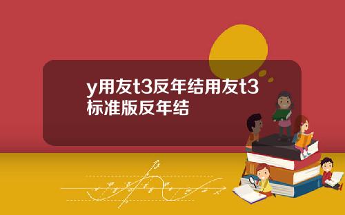 y用友t3反年结用友t3标准版反年结