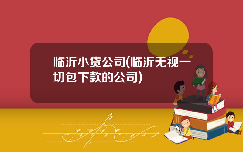 临沂小贷公司(临沂无视一切包下款的公司)